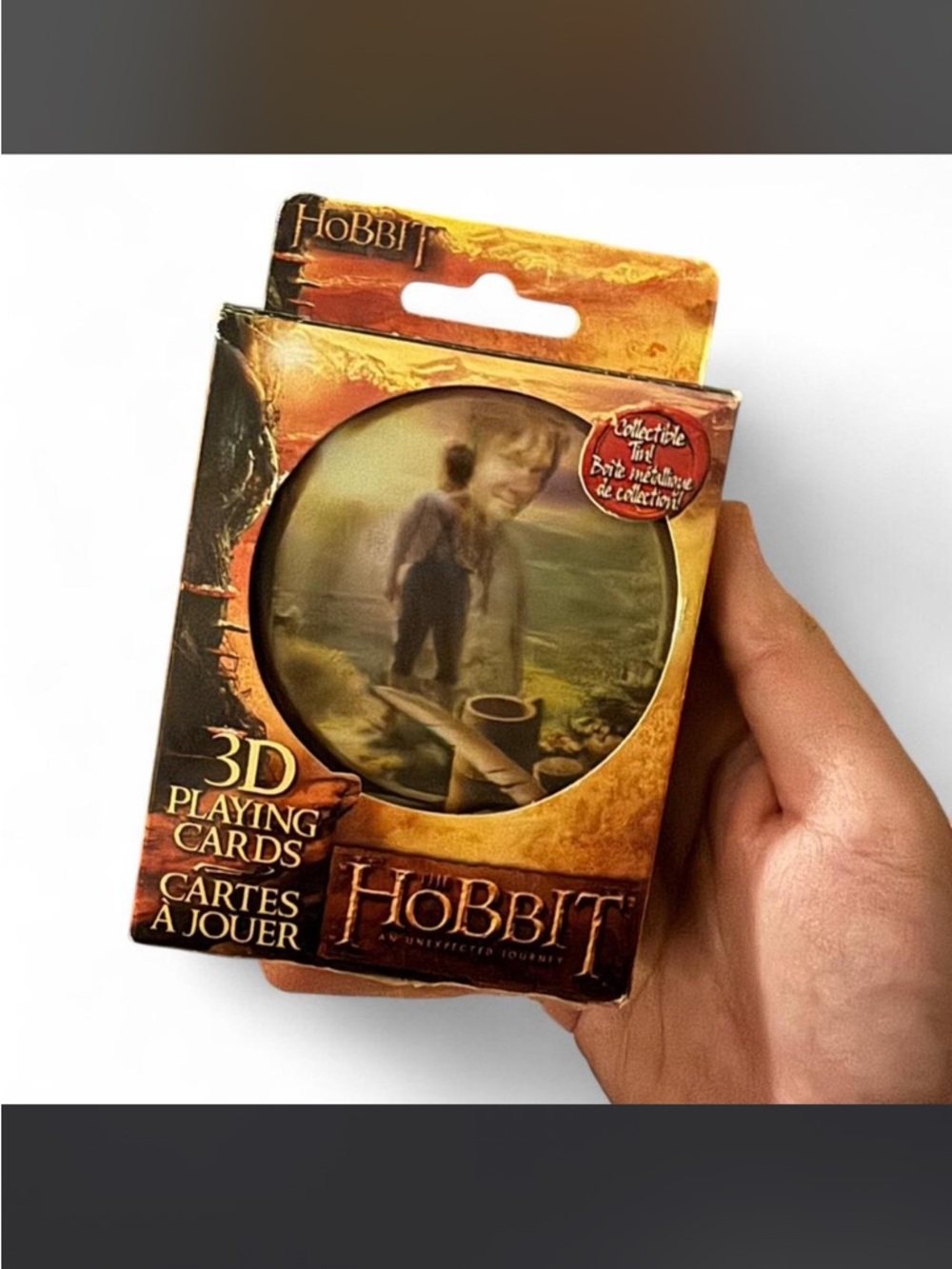 New The Hobbit 3D Playing Cards